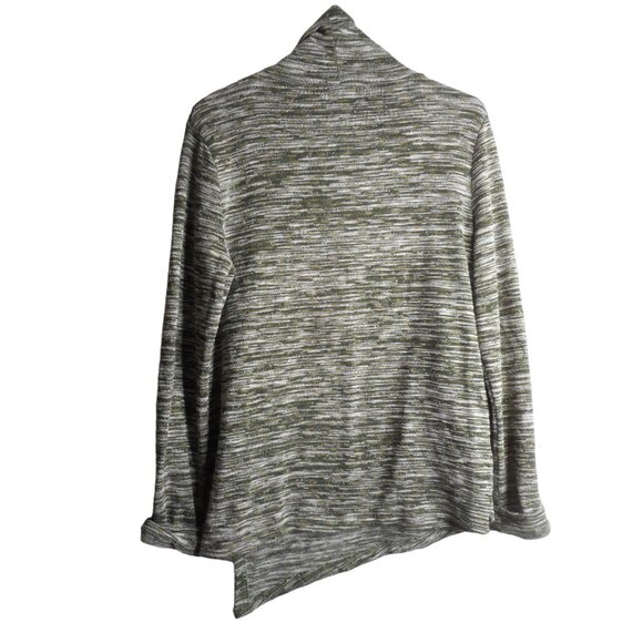 Lightweight  Green Turtleneck Nursing Sweater Sz XL Maternity Breast Feeding Top - Picture 4 of 6